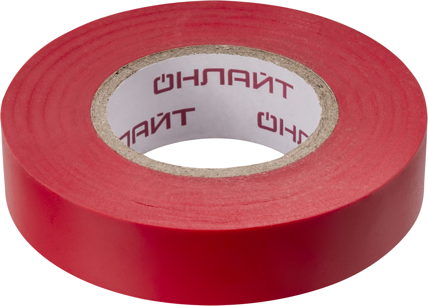 Изолента ОНЛАЙТ 71 678 OIT-B15-20/R красная