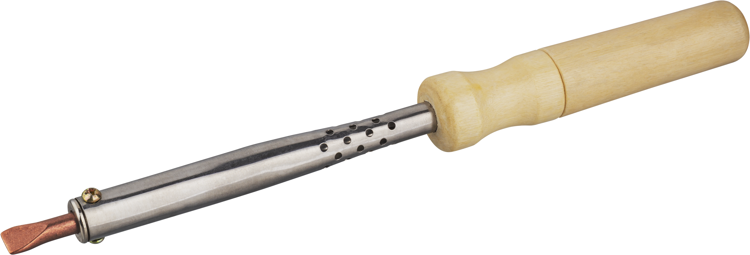 Паяльник ОНЛАЙТ 90 199 OSE-Pes05-120W-CP (дерево, клин прямой)