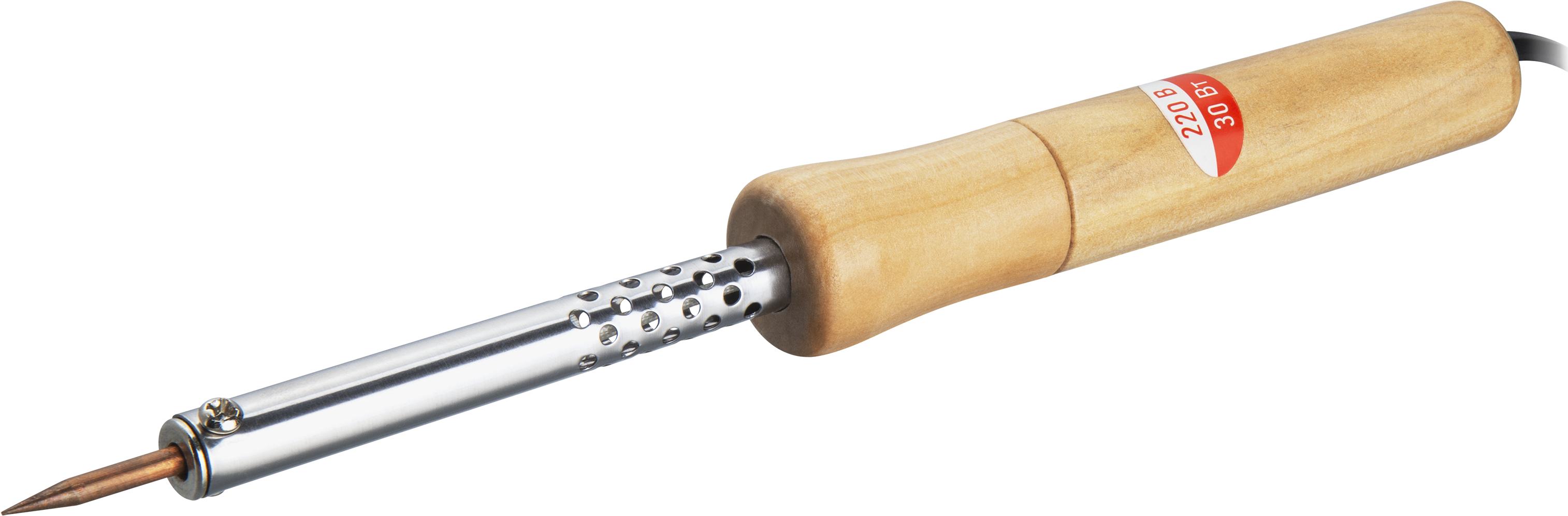 Паяльник ОНЛАЙТ 90 223 OSE-Pes06-30W-KP (дерево, конус прямой)