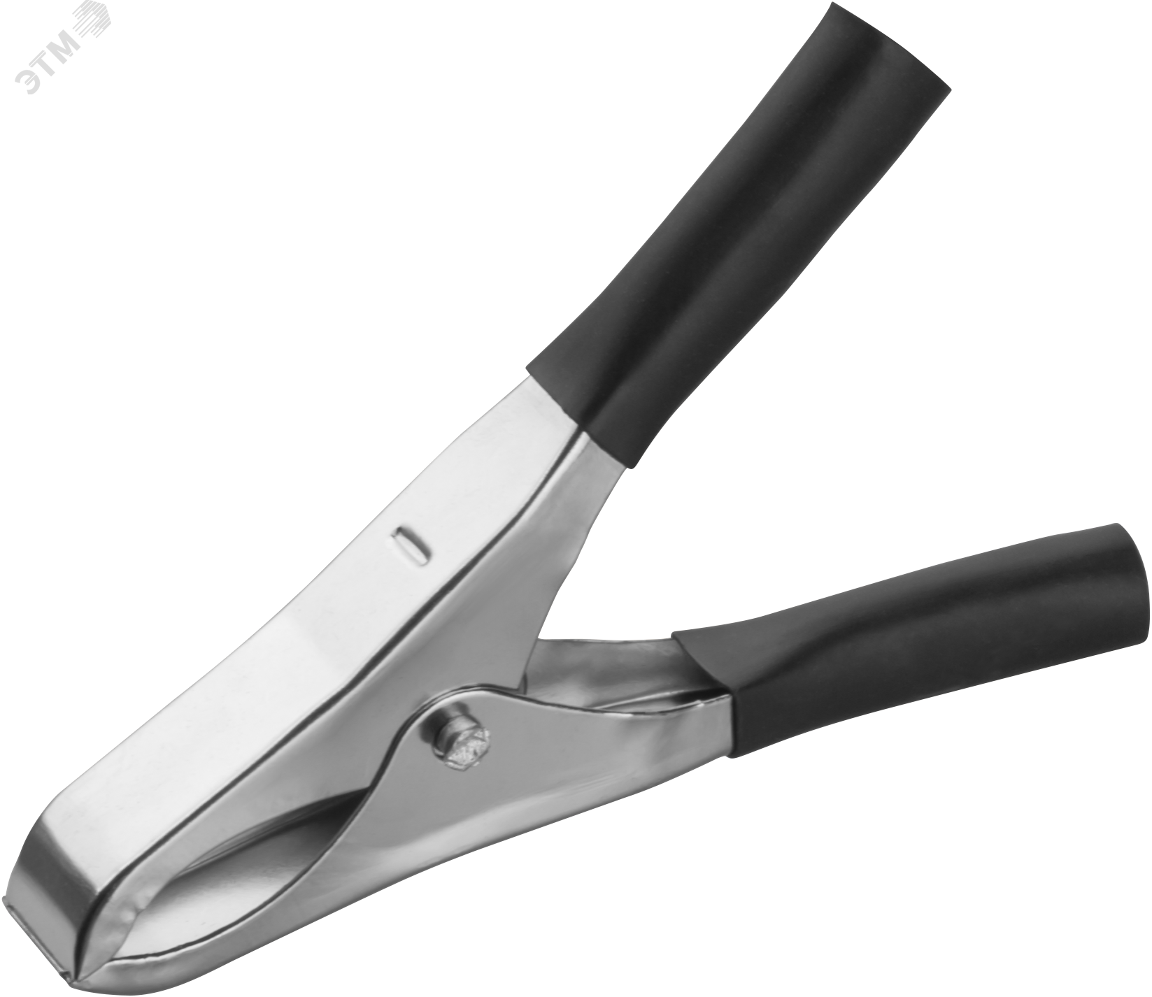 Изображение товара Зажим ОНЛАЙТ 90 179 OAC-15A-75-B25 (крокодил, чер, 15 А, упаковка 25шт) (упак)