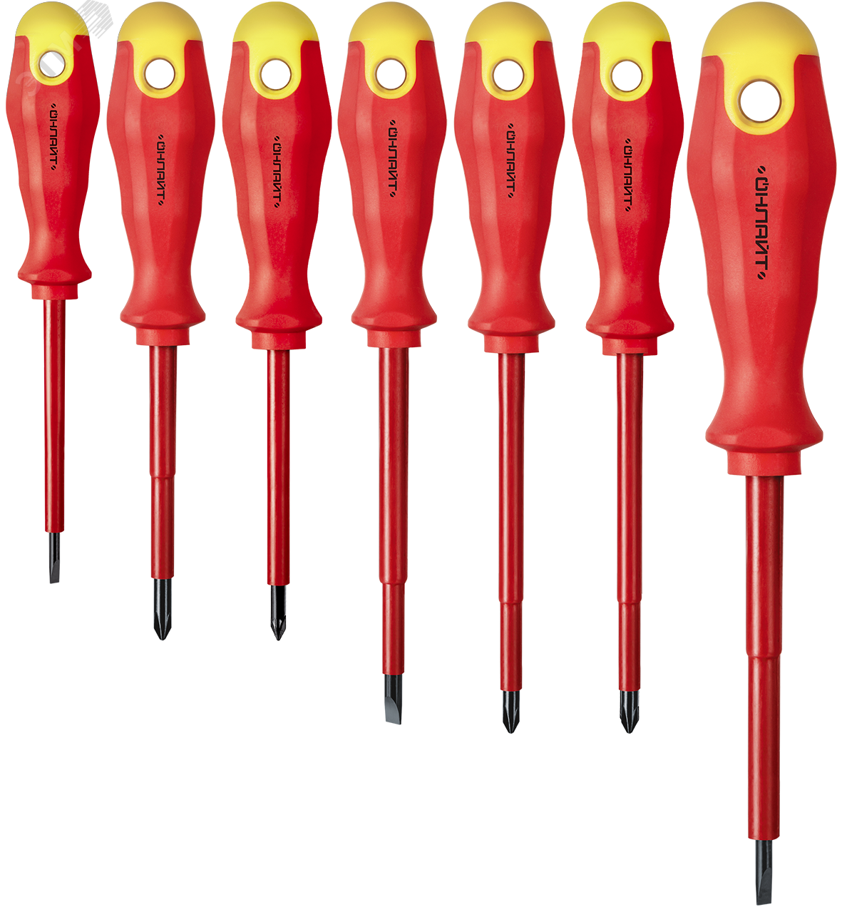 Изображение товара Делектрические набор отверток OHT-Otd01-H7 7 шт для электромонтажа