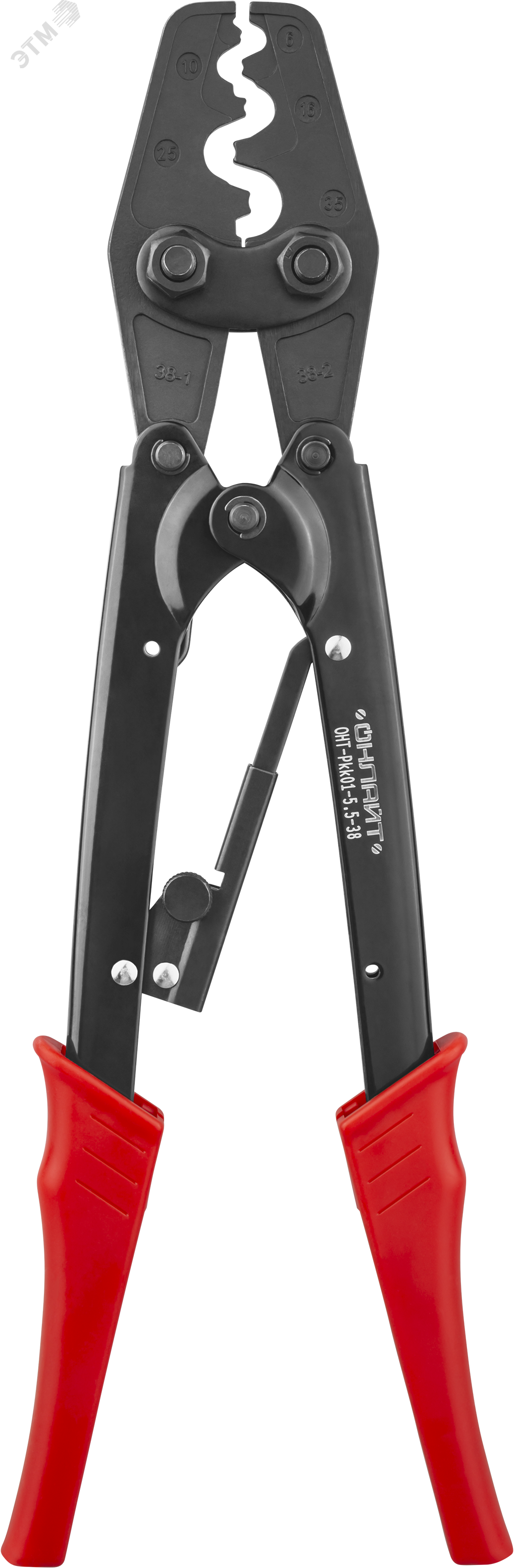 Изображение товара Профессиональные пресс-клещи OHT-Pkk 90 578 для опрессовки кабельных наконечников 5.5-38