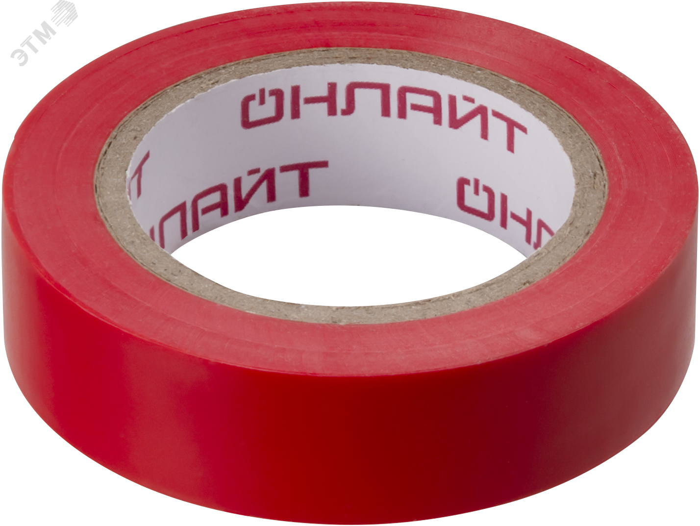 Изображение товара Изолента ПВХ красная 15мм 10м ОНЛАЙТ OIT-B15-10/R (шт)