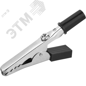 Зажим ОНЛАЙТ 80 853 OAC-5A-55-B25 (крокодил, чер, 5 А, упаковка 25шт) - фото 1