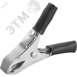 Изображение товара Зажим ОНЛАЙТ 80 856 OAC-10A-50-B25 (крокодил, чер, 10 А, упаковка 25шт) (упак)