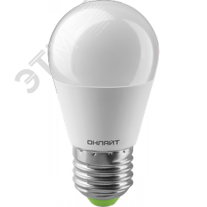 Лампа светодиодная LED 10вт E27 дневной матовый шар PROMO