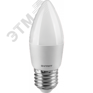 Лампа светодиодная 12вт OLL-C37-12-230-6.5K-E27-FR