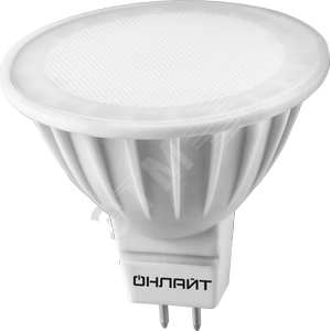 Лампа светодиодная LED 5вт 230в GU5.3 дневной