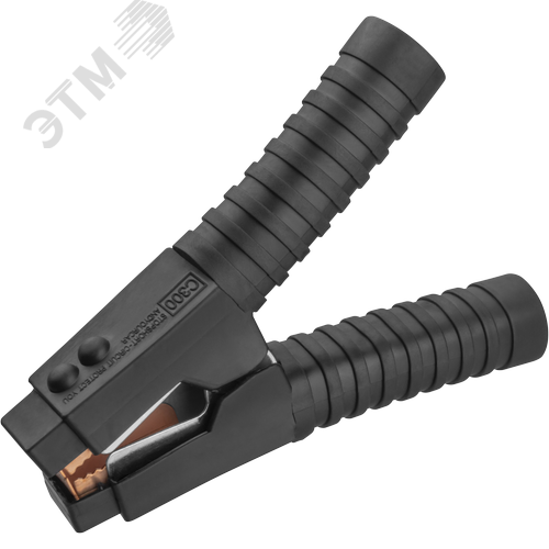 Зажим ОНЛАЙТ 90 188 OAC-500A-200-B10 (крокодил, чер, 500 А, упаковка 10шт) - фото 2