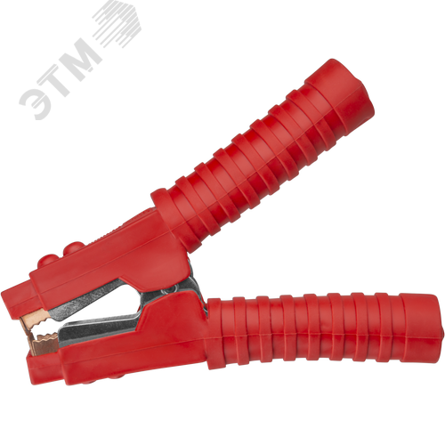 Зажим ОНЛАЙТ 90 189 OAC-500A-200-R10 (крокодил, крас, 500 А, упаковка 10шт) - фото 2