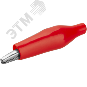 Изображение товара Зажим ОНЛАЙТ 90 183 OAC-5A-46-R25 (крокодил, крас, 5 А, упаковка 25шт) (упак)