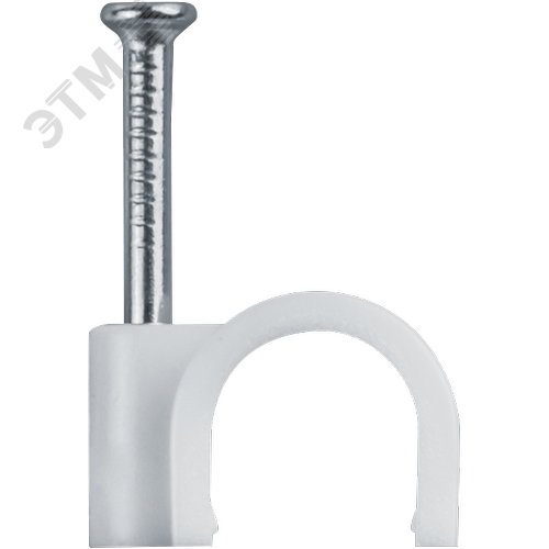 Скоба круглая пластиковая 16 мм OCR-16-50 (50 шт) - фото 1