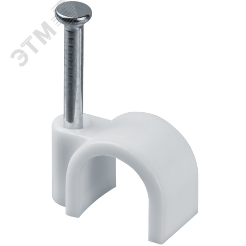 Скоба круглая пластиковая 16 мм OCR-16-50 (50 шт) - фото 2