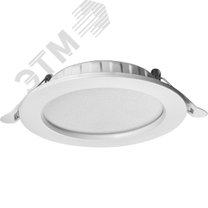 Светильник светодиодный ДВО-9вт ODL-M1-9W-4K-WH-LED - фото 1