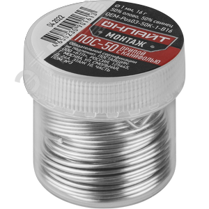 Изображение товара Припой ОНЛАЙТ OEM-Pos03-50K-1-B16 (банка, 1мм, 16г) (шт)