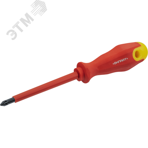 Отвертка ОНЛАЙТ 82 997 OHT-Otd01-PZ2-100 (диэлектрическая) - фото 2