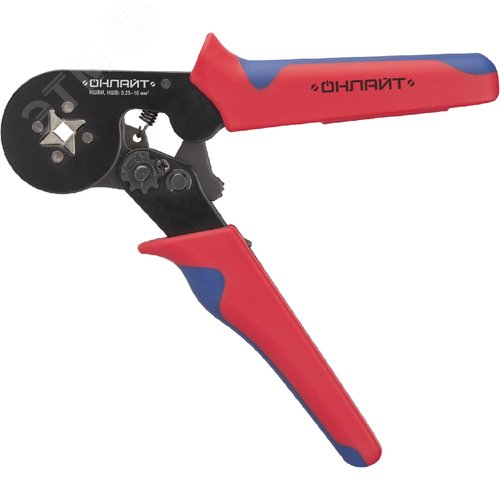 Пресс-клещи саморегулируюшиеся для втулочных наконечников 10 мм2 ОНЛАЙТ OHT-Pkv01-D-10 - фото 2