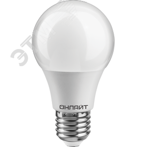 Лампа светодиодная 13 Вт OLL-A60-13-230-6.5K-E27 PRO 90-240В - фото 2