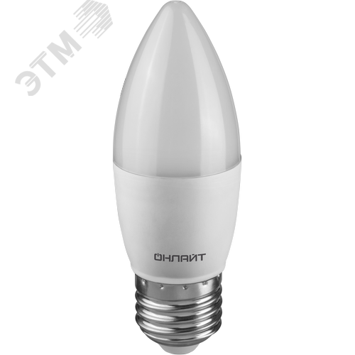 Лампа светодиодная 9 Вт OLL-C37-9-230-2.7К-E27-FR - фото 2