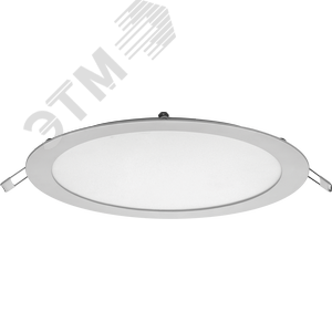 Светильник светодиодный ДВО-18w OLP-R1-18W-R220-6.5K-WH-LED - фото 1