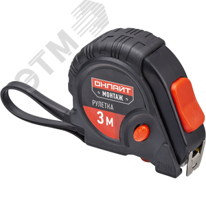 Изображение товара Рулетка ОНЛАЙТ OMT-Ru02-3-16 (3 м х 16 мм) (шт)