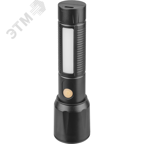 Фонарь ОНЛАЙТ OPT-CP07-ACCU пластиковый 1LED,5Вт+6LED,1.2Вт, 4 режима - фото 3