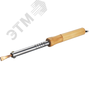 Изображение товара Паяльник ОНЛАЙТ 90 222 OSE-Pes06-60W-CP (дерево, клин прямой) (шт)