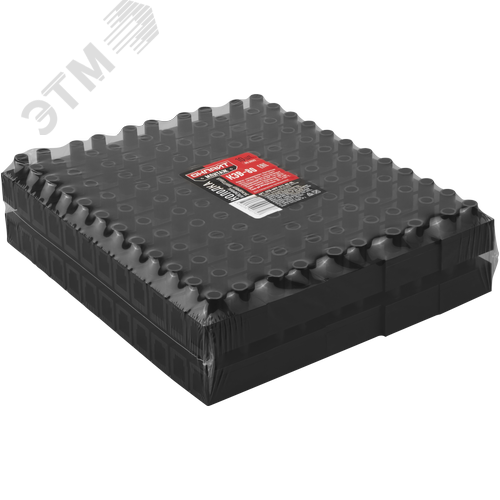 Колодка клеммная винтовая КЗВ-80 полипропилен черный OTB-HPP-S12-80-BL - фото 2