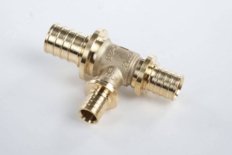 Изображение товара Тройник 25х16х20 переходной аксиальный латунь DZR