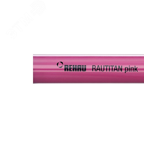 Изображение товара Труба отопительная RAUTITAN pink 20 2.8 мм бухта 120 м для систем отопления и водоснабжения