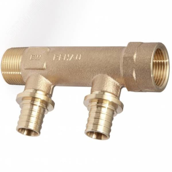 Изображение товара Гребенка распределительная на две трубы R/Rp 3/4-16 RX++ (шт)