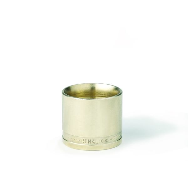 Гильза 50 аксиальная монтажная, латунная