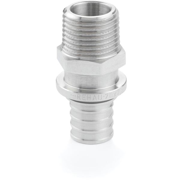 Переходник 17х1/2'НР с наружной резьбой, аксиальный