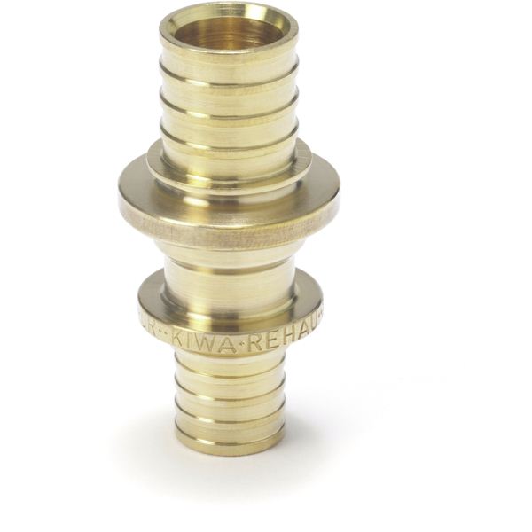 Муфта 20х17 переходная аксиальная, латунь DZR