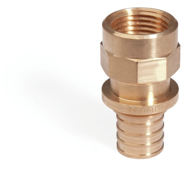 Переходник 40х1 1/4'ВР с внутренней резьбой, аксиальный, бронза