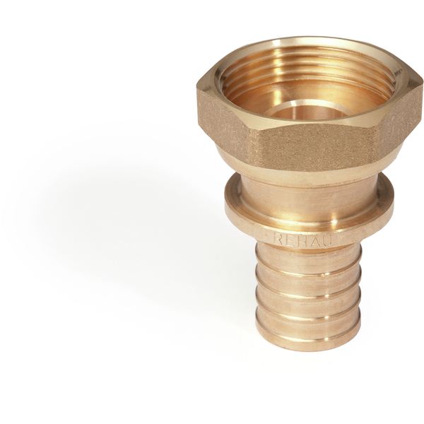 Переходник 50х1 3/4'ВР с накидной гайкой, аксиальный, бронза