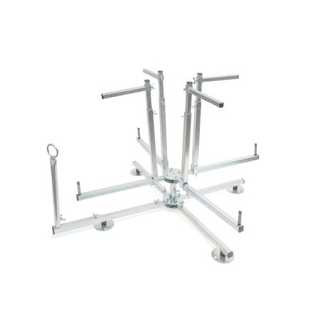 Барабан с горизонт. раскручиванием труб для хо    одной укладки