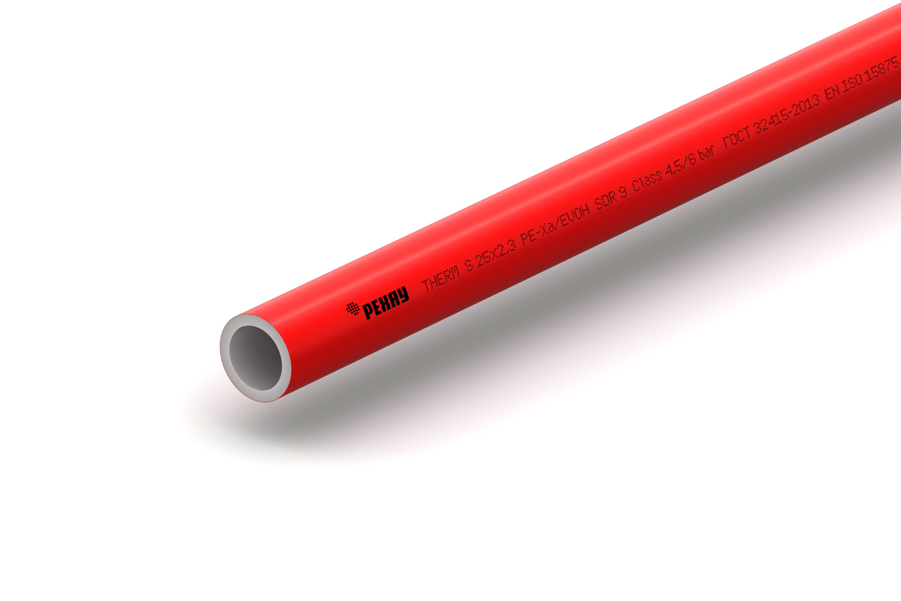 Труба 25х2.3 THERM S для теплого пола, сшитый полиэтилен PE-Xa, бухта 300 м