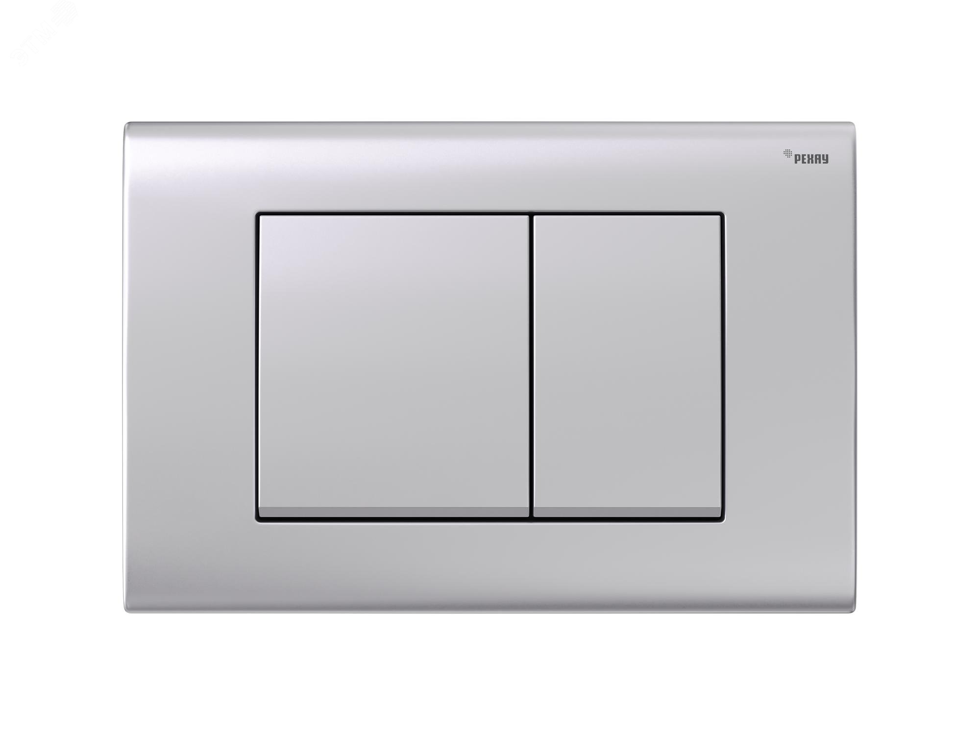 Изображение товара Панель смыва РЕХАУ NOVA QUAD 001 с механическим управлением