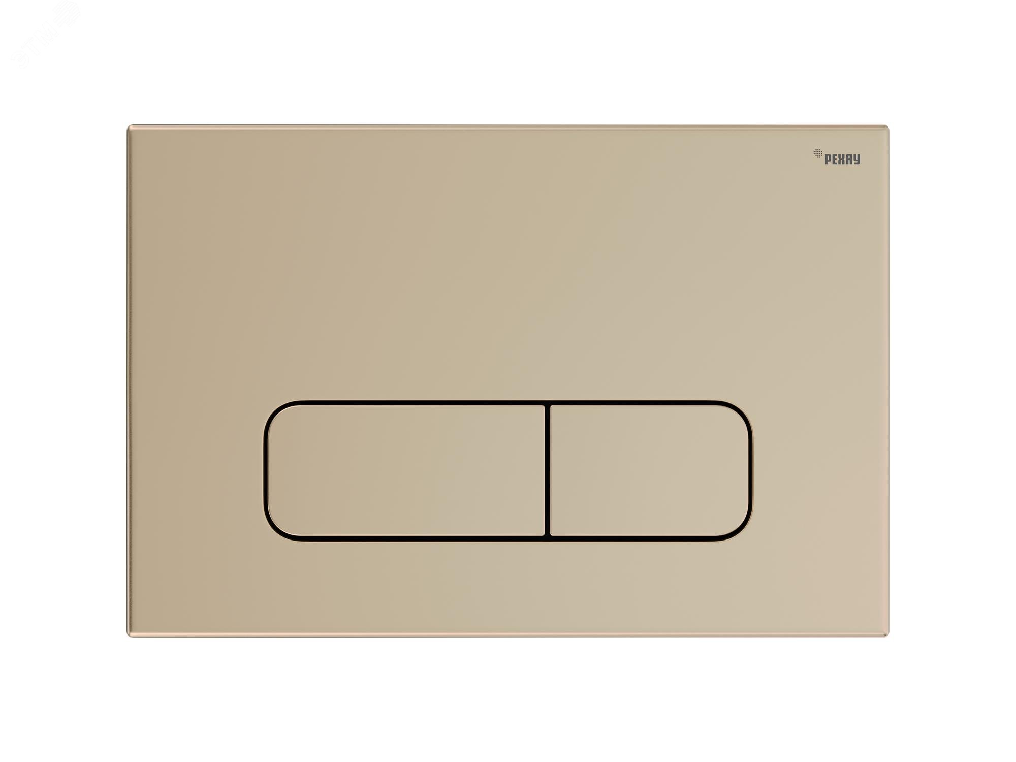 Изображение товара Панель смыва NOVA ELLIPSE 001 с овальными клавишами и механическим управлением