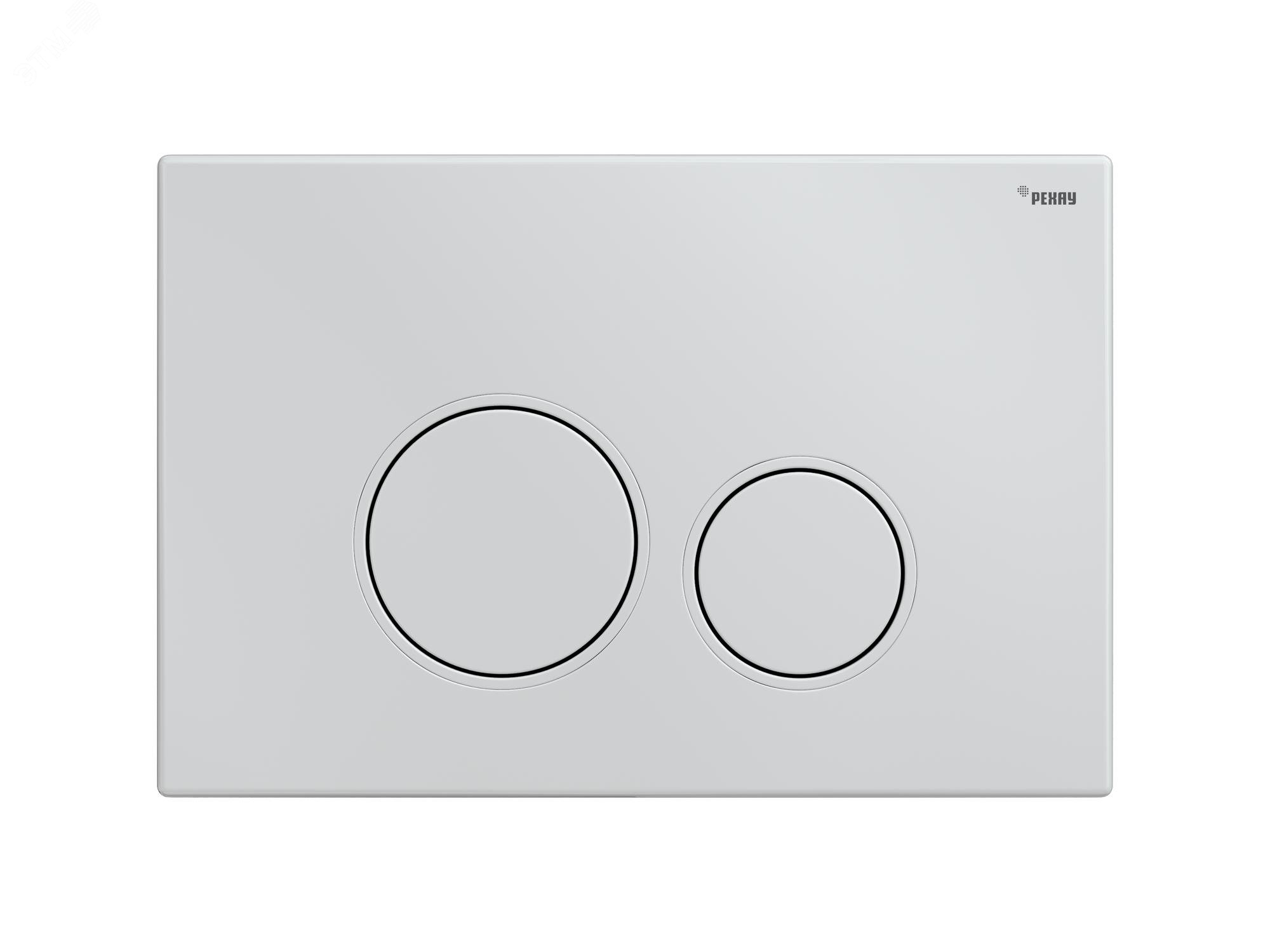 Изображение товара Pанель смыва NOVA ORB 001 с круглыми клавишами