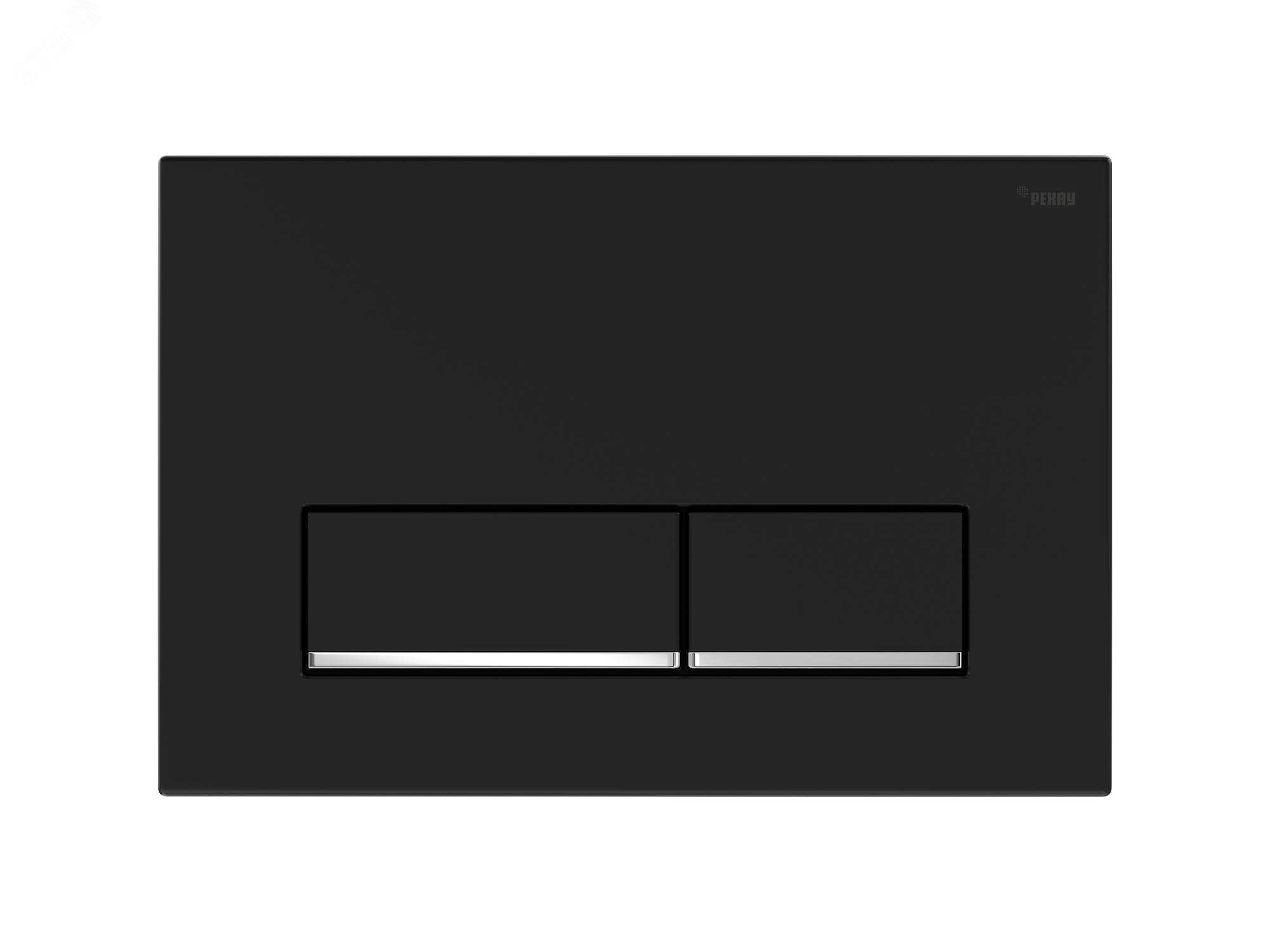 Изображение товара Панель смыва NOVA LONG 002 с прямыми клавишами и хромированной полосой