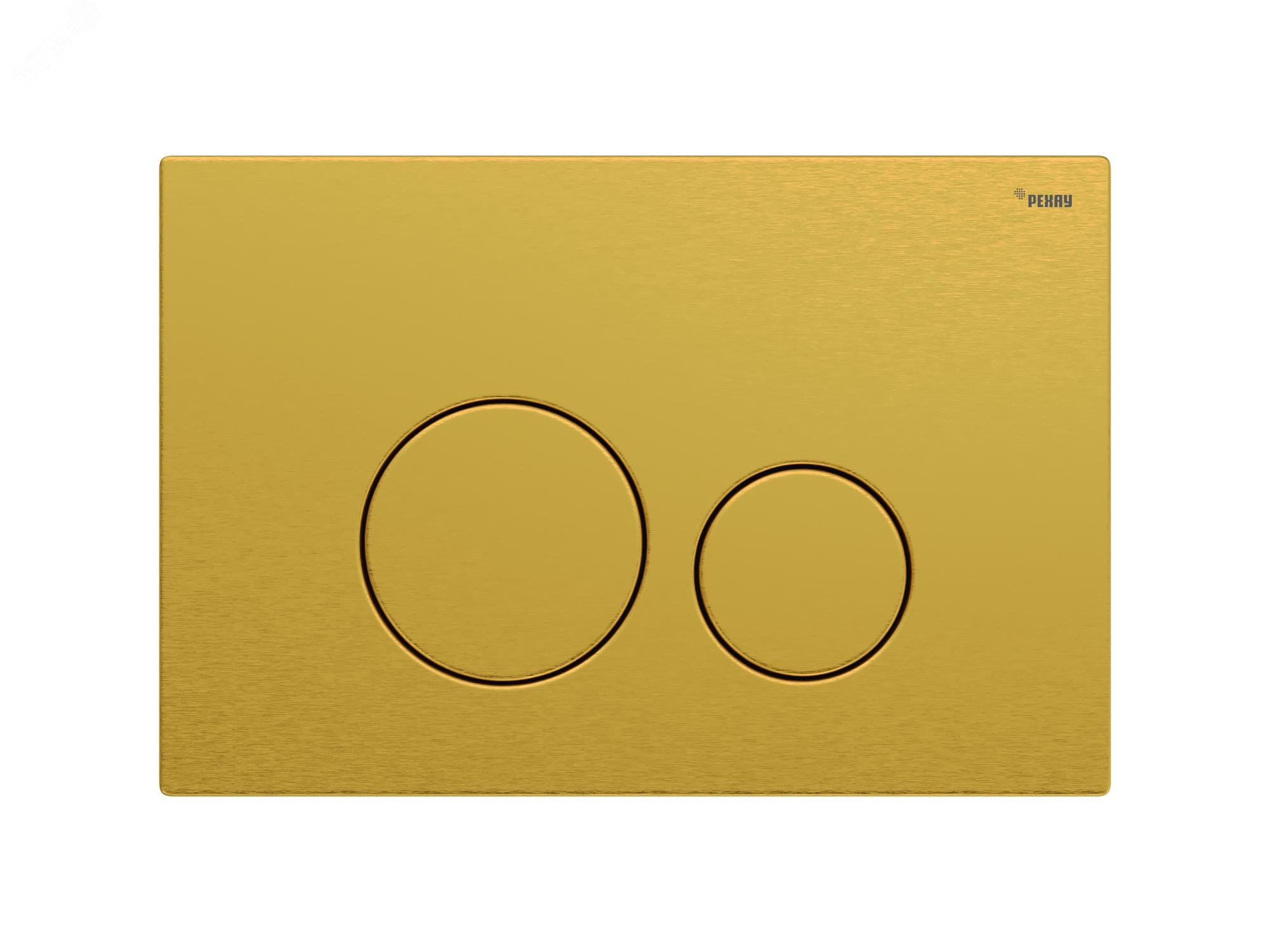 Изображение товара Панель смыва NOVA ORB STEEL с круглыми клавишами из нержавеющей стали