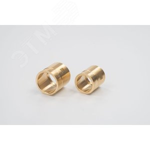 Гильза 16 аксиальная монтажная, латунная - фото 2