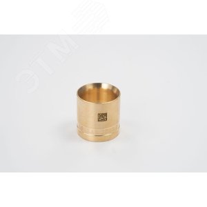 Гильза 20 аксиальная монтажная, латунная - фото 2