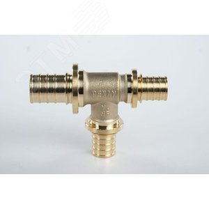 Изображение товара Тройник 25х20х20 переходной, аксиальный, латунь DZR (шт)