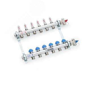 Изображение товара Коллектор распределительный HKV-D на 2 контура нержавеющая сталь (шт)