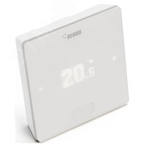 Термостат комнатный Nea Smart 2.0 HRW, беспроводной, с датчиком температуры и влажности, LED дисплей, белый
