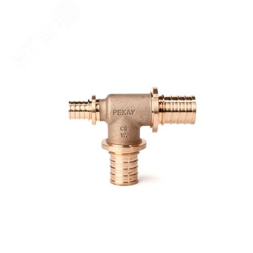 Изображение товара Тройник 32х32х25 переходной, аксиальный, бронза (шт)