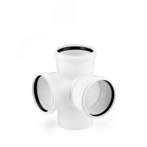 Изображение товара Крестовина двухплоскостная 87 град 110х110х110 (шт)